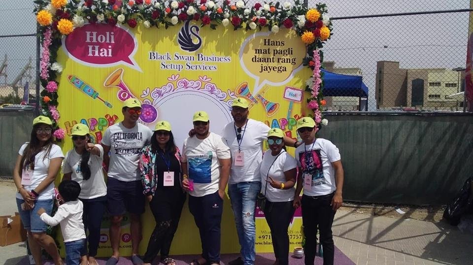 Aks Holi Color carnival - 2019 @ Rugby park Sports City, Dubai
